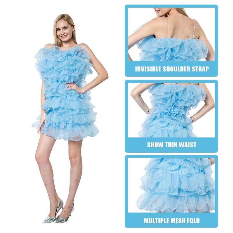 ReneeCho Couple Halloween Loofah & Soap Costume Adults Funny Dress Up Bath Set - Image 5